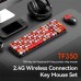 TWOLF TF350 Wireless Keyboard and Mouse Color