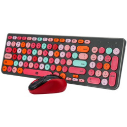 TWOLF TF350 Wireless Keyboard and Mouse Color