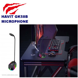 HAVIT MIC GK58B GAMENOTE RGB USB MIC
